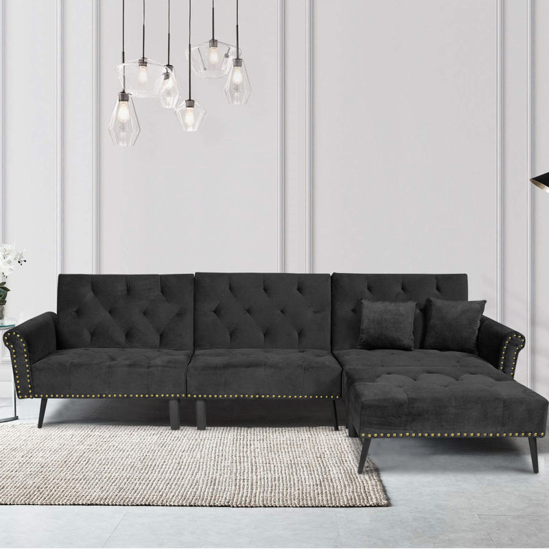 sofa bed with chaise
